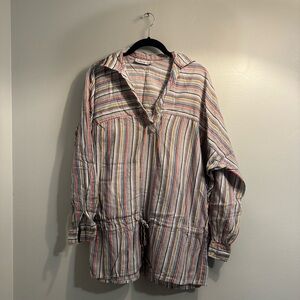 Striped Multicolor Long-Sleeve Shirt